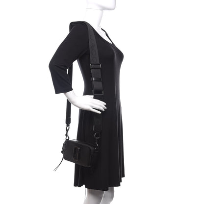 Marc Jacobs Saffiano Small Snapshot Camera Bag Black 2 of 12