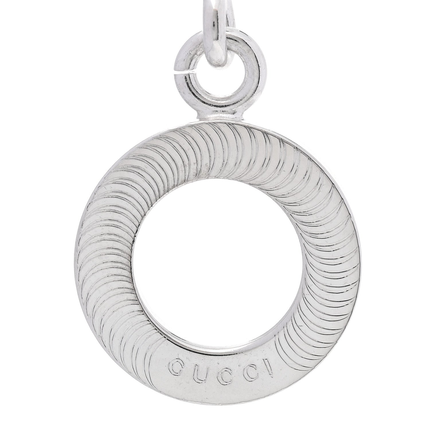 Gucci Sterling Silver Boule Toggle Necklace 5 of 6