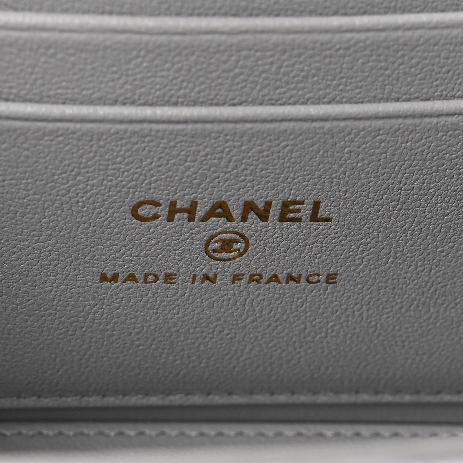 Chanel Lambskin Quilted Small Pillow Crush Vanity Case With Chain  Grey 7 of 11