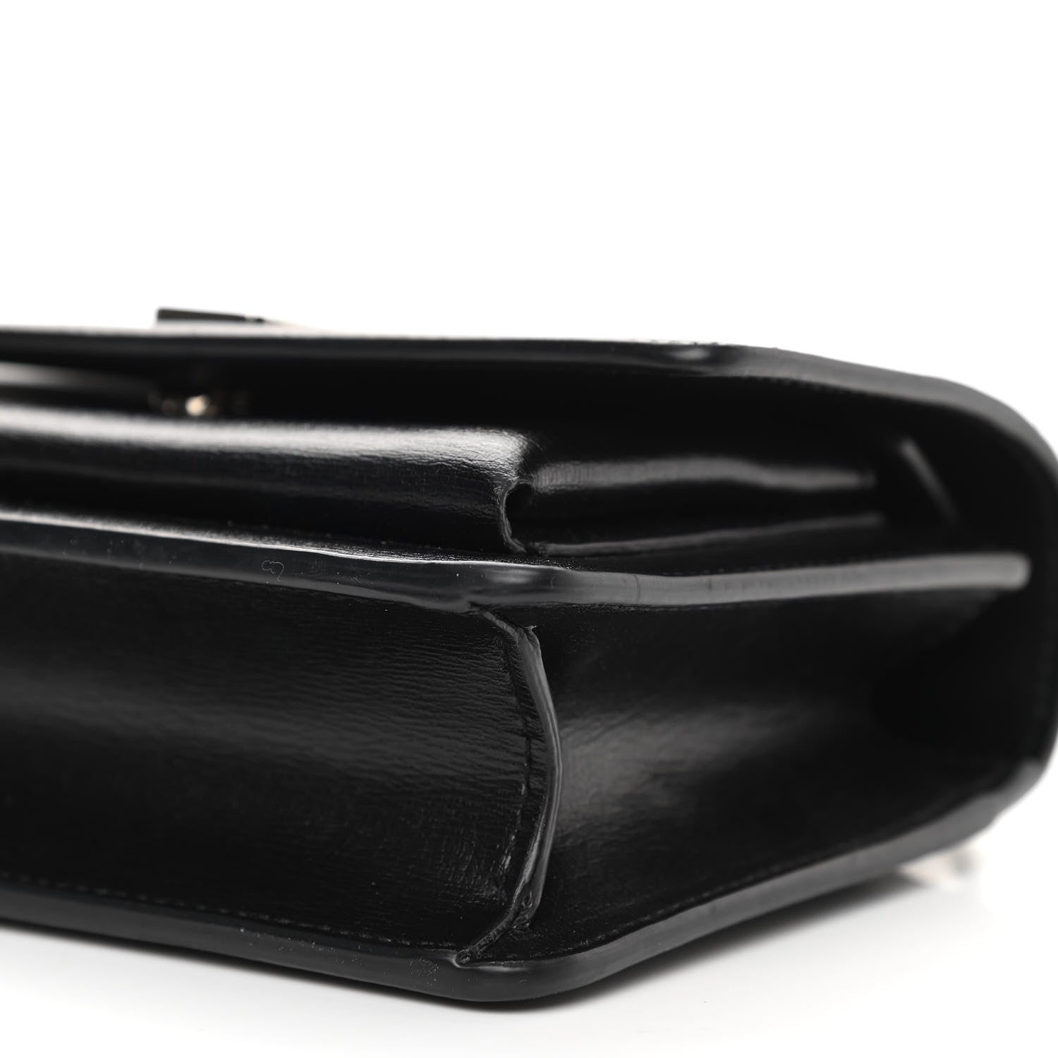 Saint Laurent Calfskin Monogram Sunset Chain Wallet Black 10 of 11