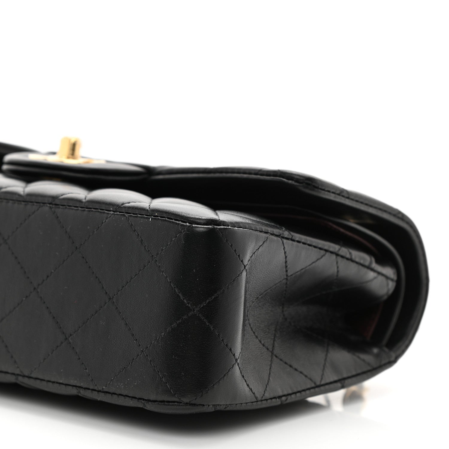Chanel Lambskin Quilted Small Double Flap Black 10 of 10