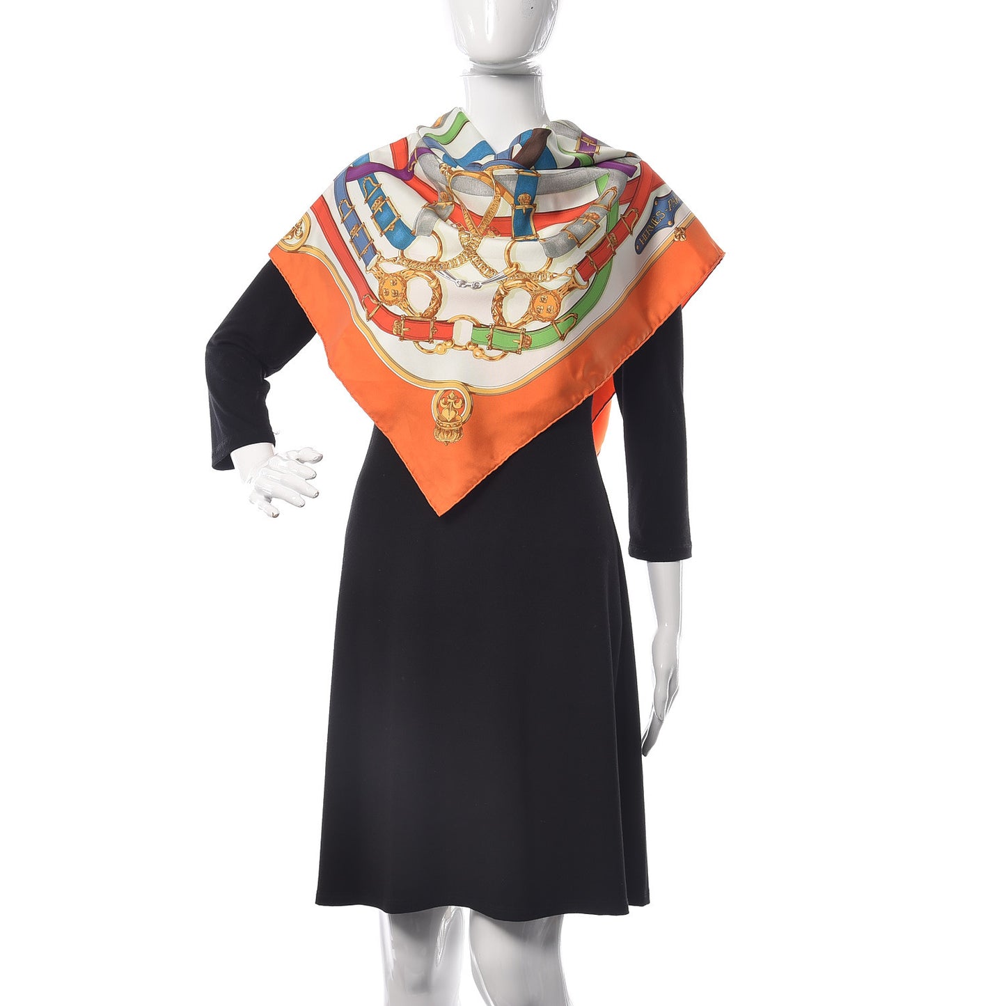 Silk Cavalcadour Scarf 90