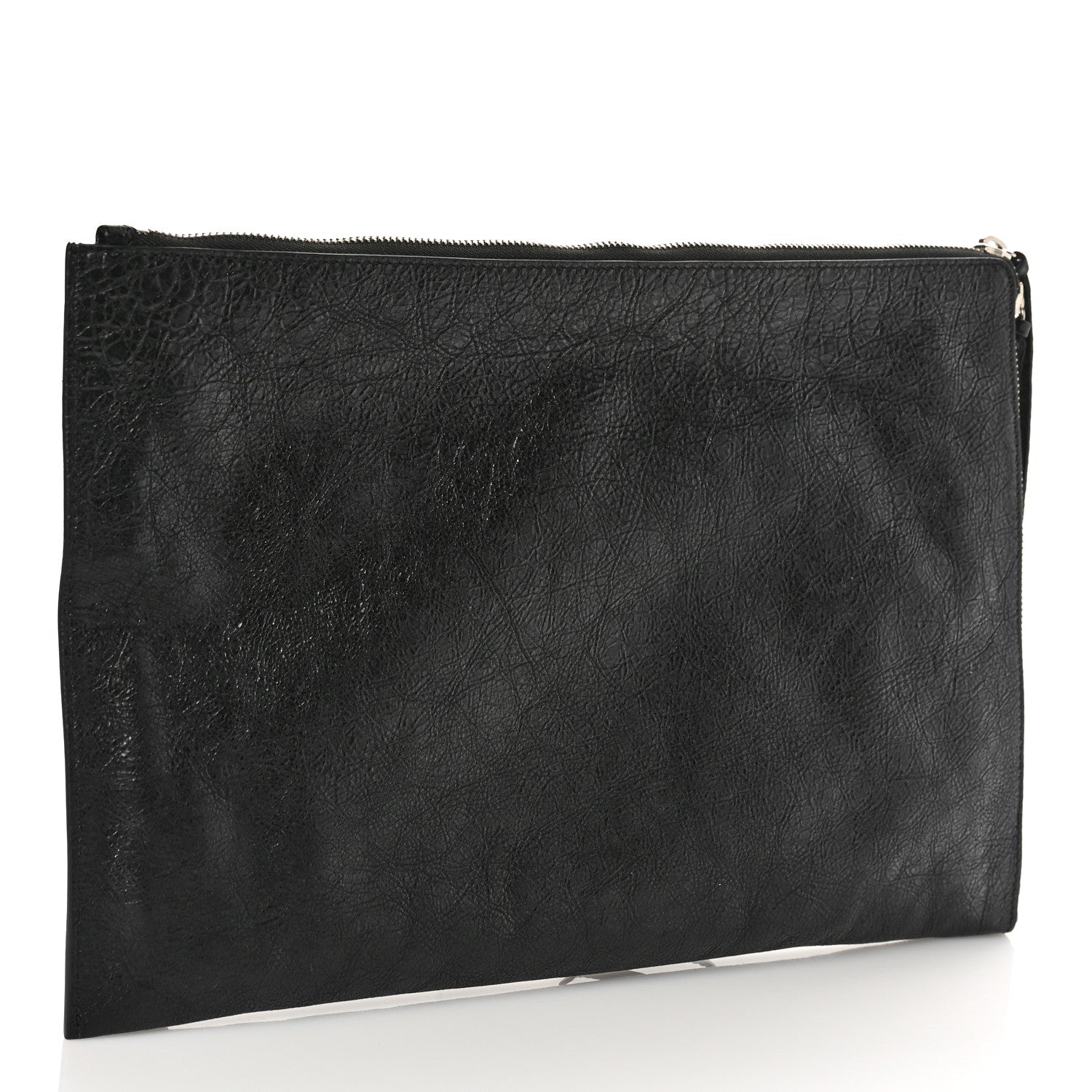 Balenciaga Agneau Classic Hardware Small Pouch Black 3 of 8