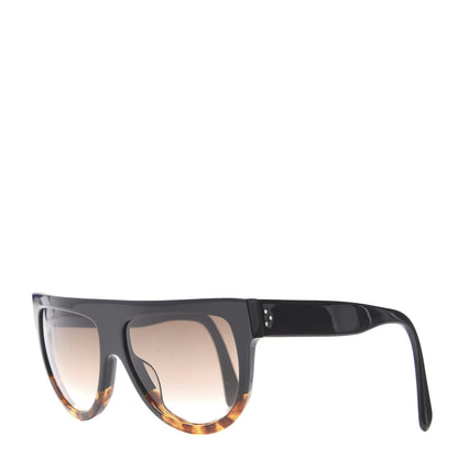 Celine Shadow Sunglasses CL 41026/S Black Havana 1 of 6