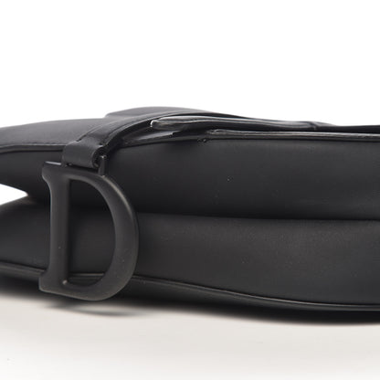 Christian Dior Ultra Matte Calfskin Saddle Bag Black 13 of 14