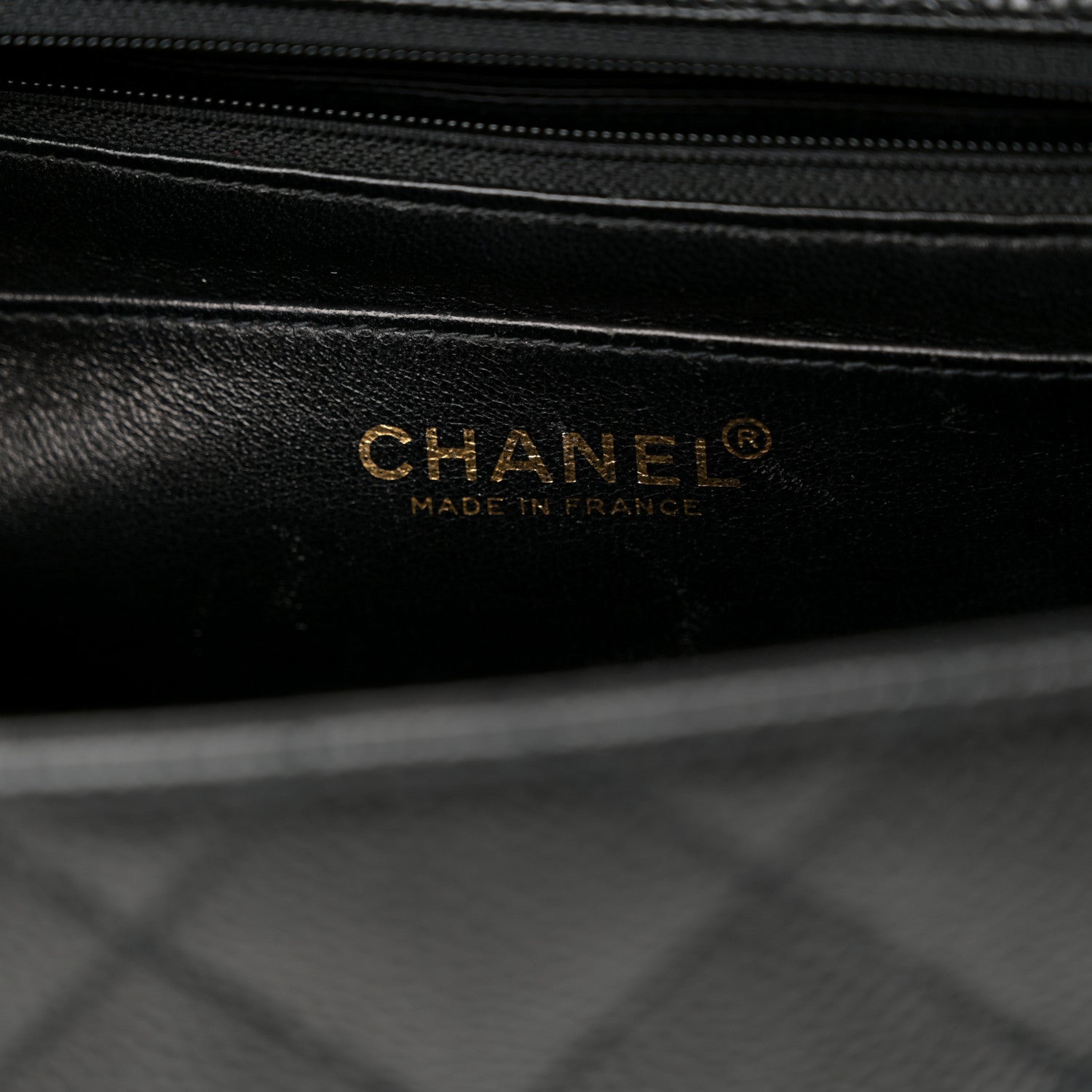 Chanel Caviar Quilted Jumbo Kelly Flap Black 6 of 10