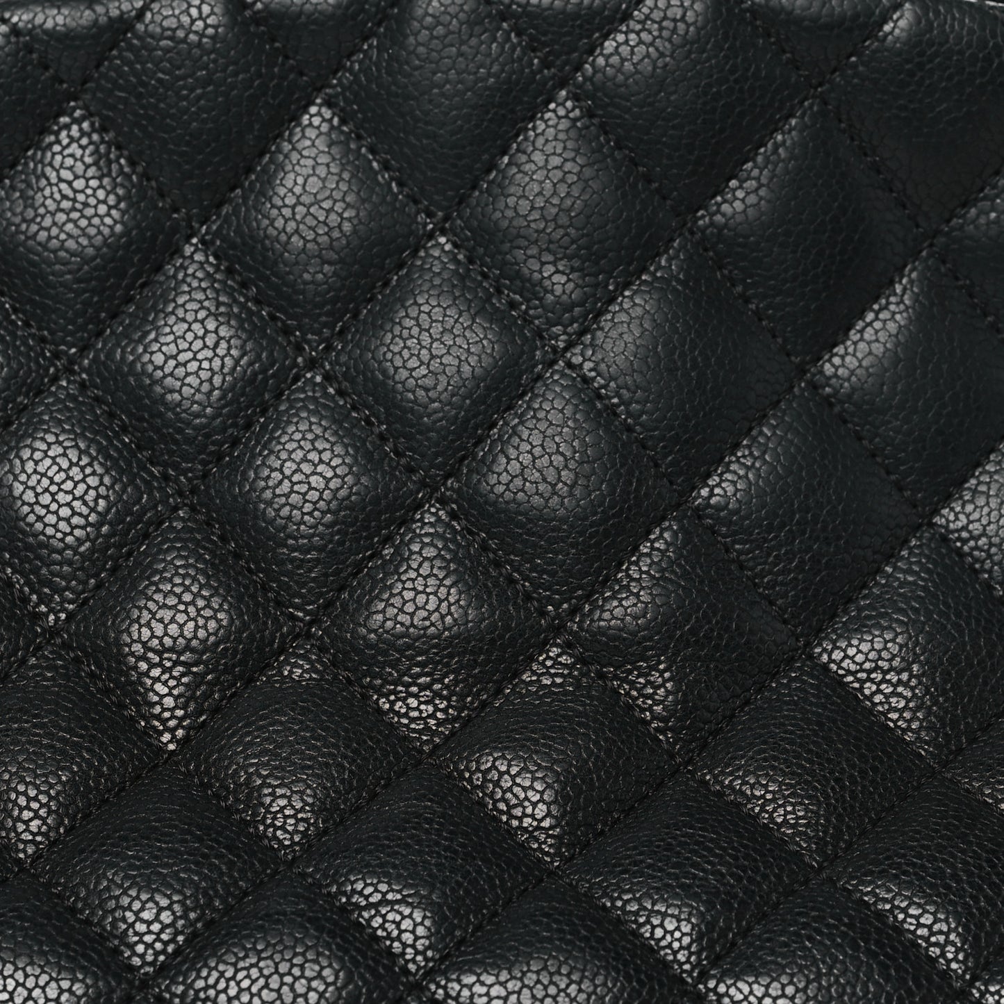 Caviar Quilted Medium Just Mademoiselle Black