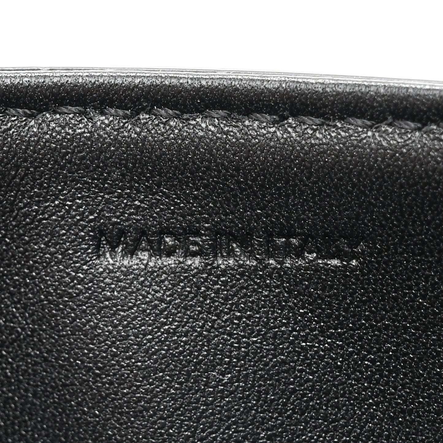 Shiny Calfskin Teen Triomphe Black