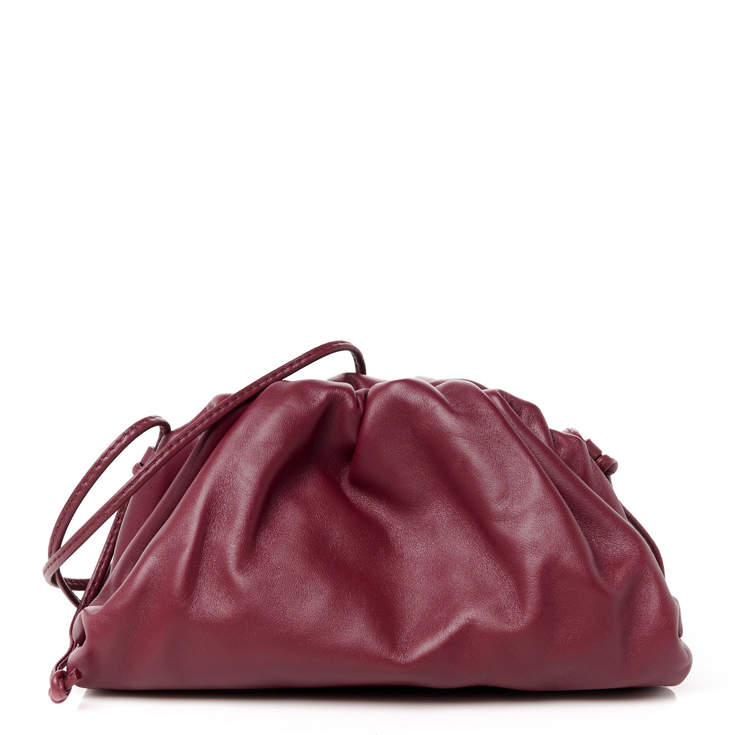 Butter Calfskin The Mini Pouch Bordeaux