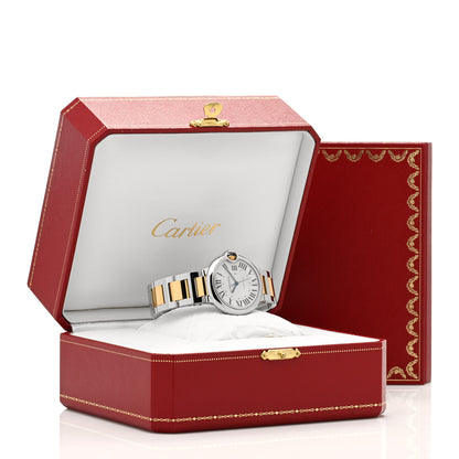 Cartier Stainless Steel 18K Yellow Gold 36mm Ballon Bleu De Cartier Automatic Watch 5 of 5