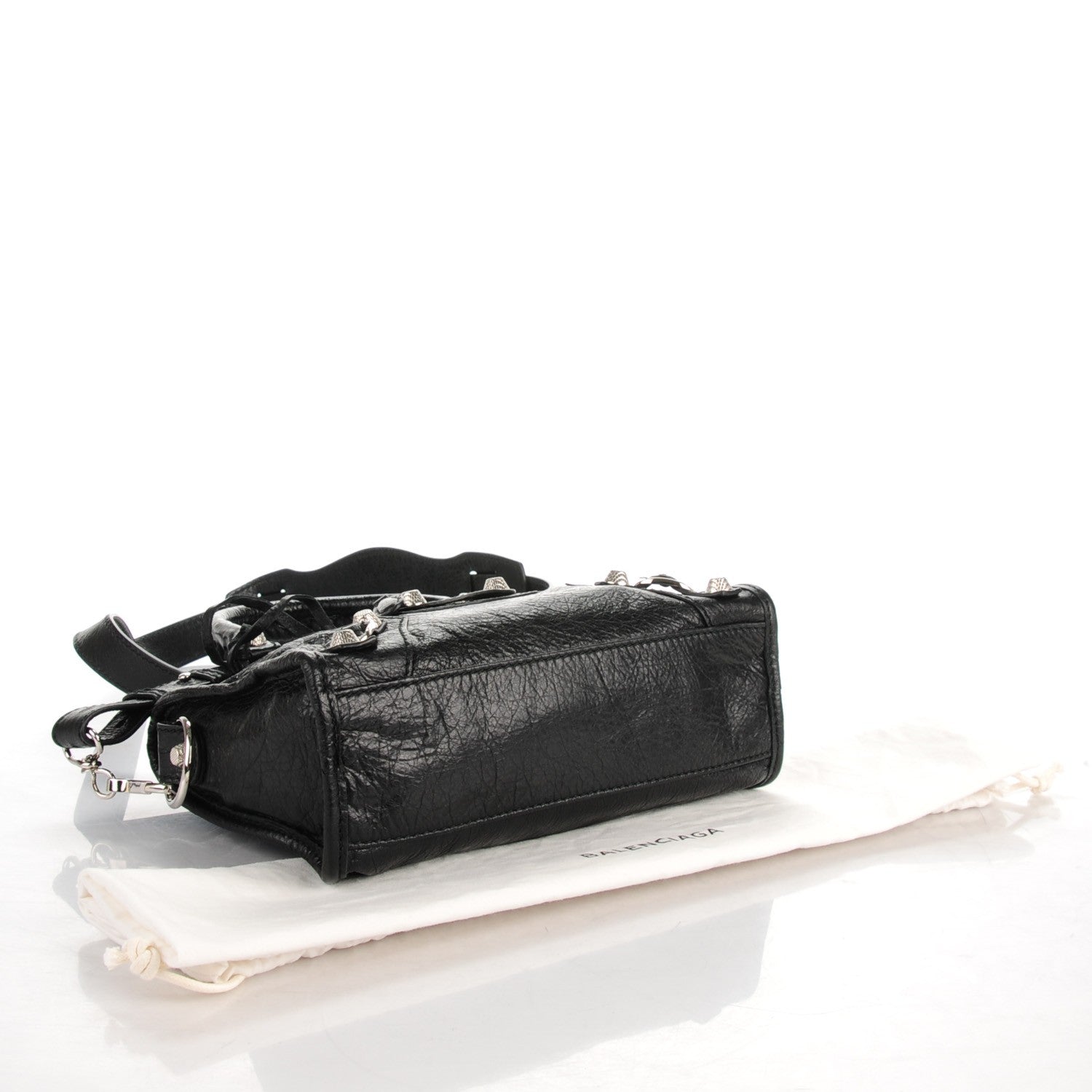 Balenciaga Agneau Giant 12 Silver Hardware Mini City Black 4 of 8