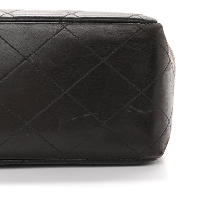 Chanel Lambskin Quilted XL Jumbo Single Flap Black 23 of 33