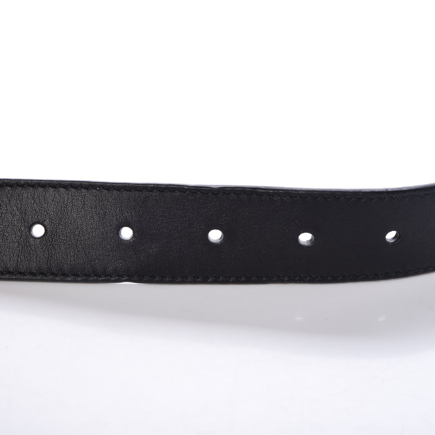 Gucci Moon Calfskin Crystal Dionysus 30mm Belt 75 30 Black Black Diamond 6 of 6