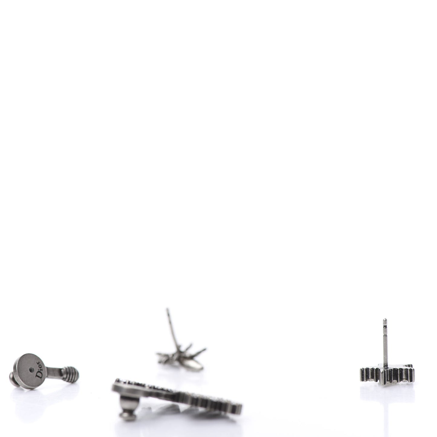 Palladium Crystal J'adior Earrings