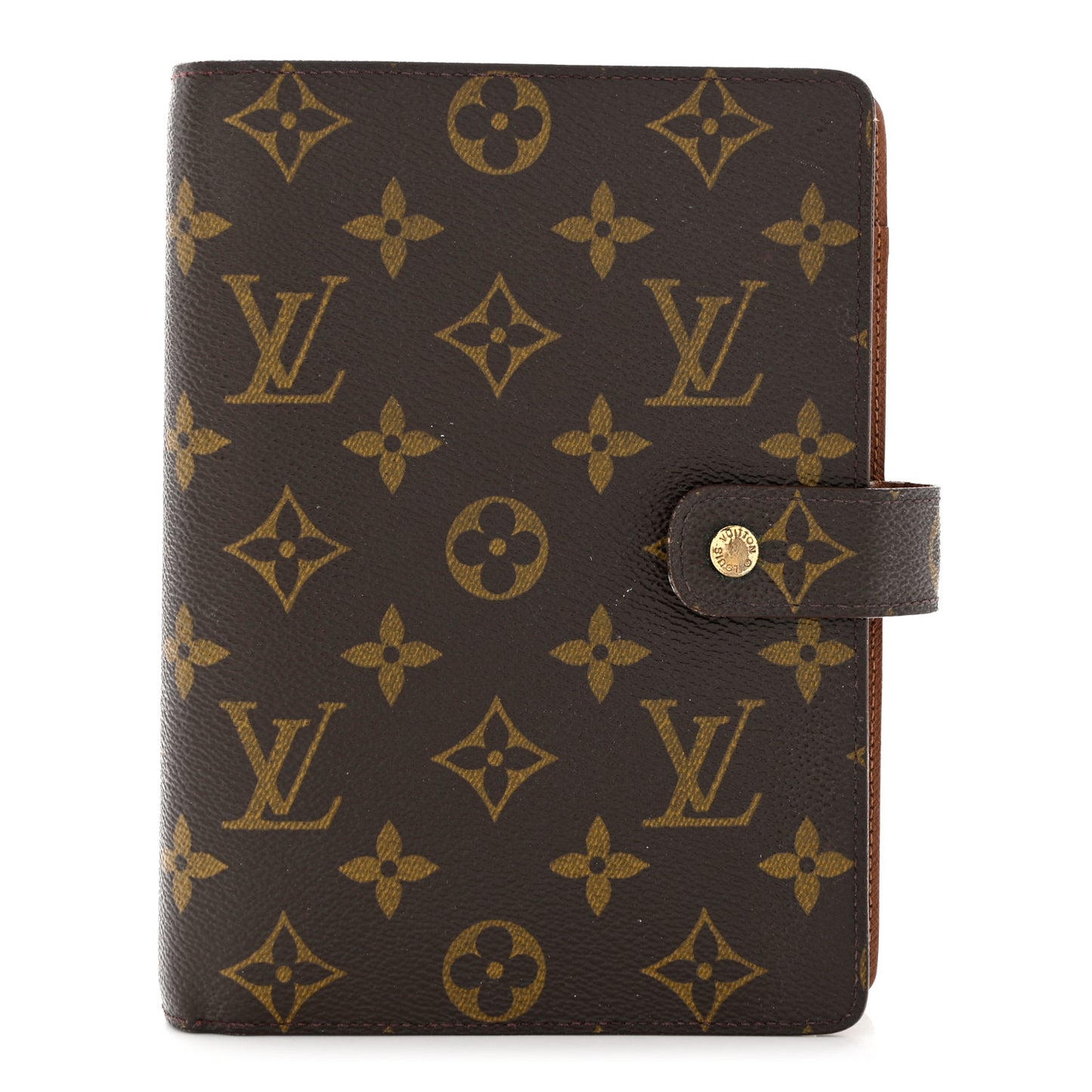 Monogram Medium Ring Agenda Cover