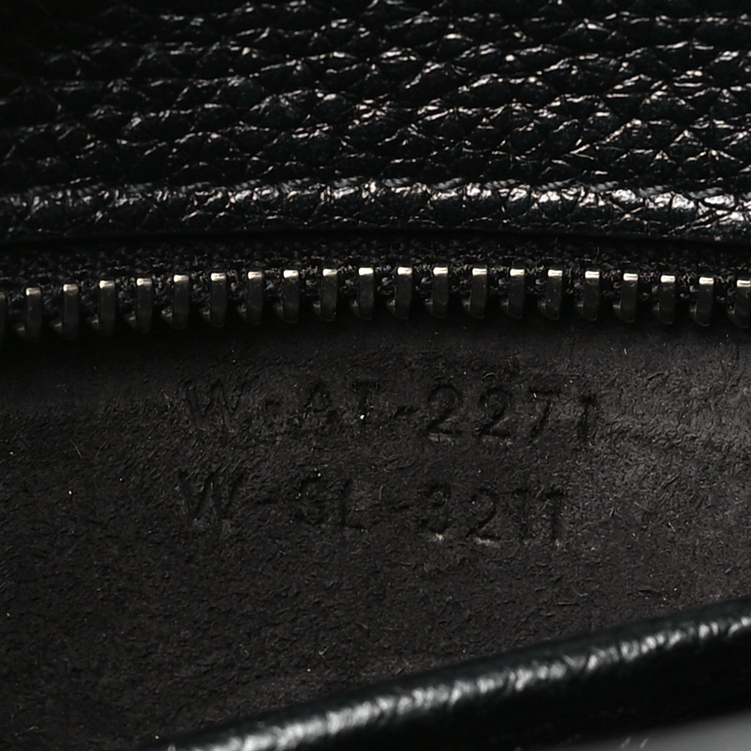 Celine Drummed Calfskin Nano Luggage Black 8 of 11