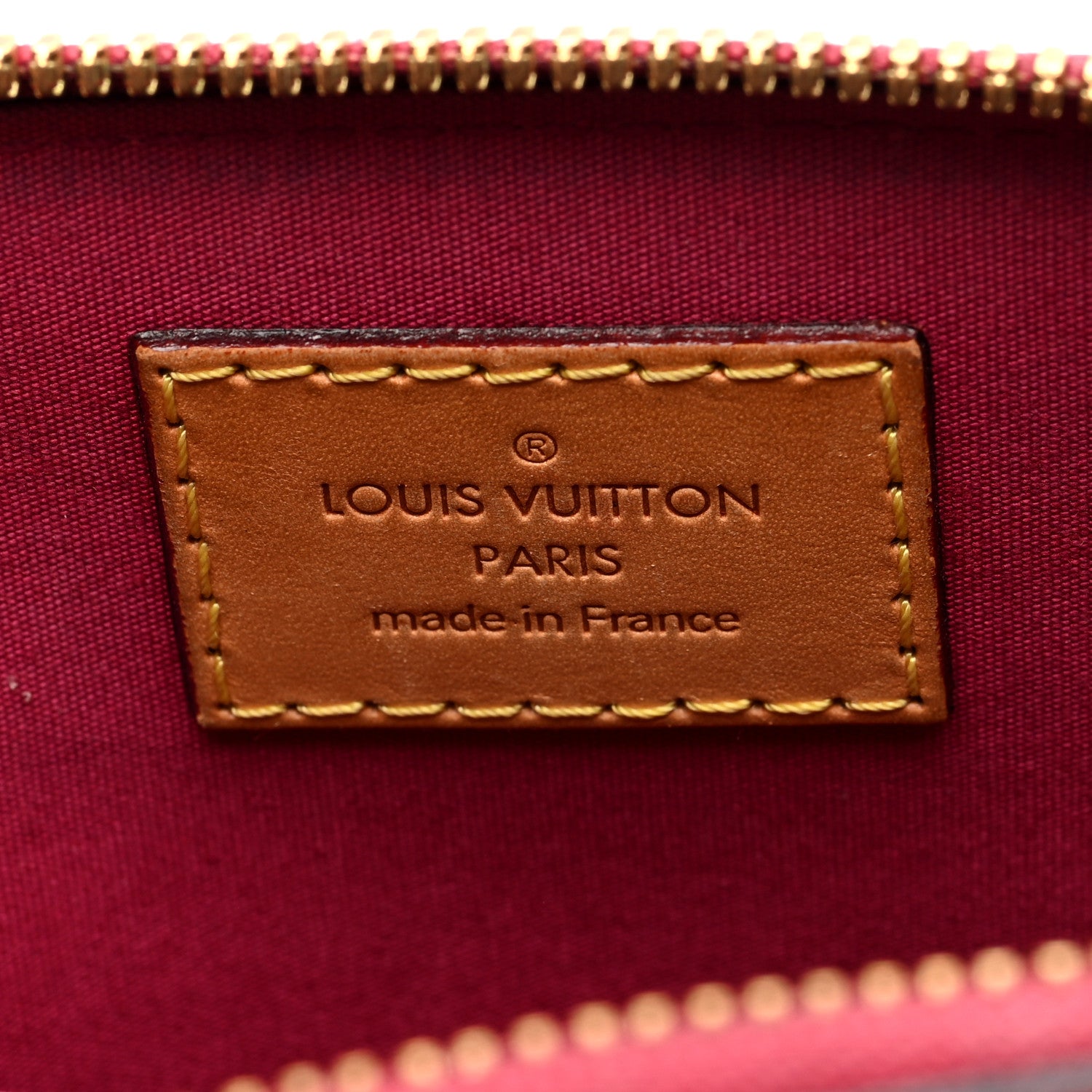 Louis Vuitton Vernis Alma BB Rose Indien 6 of 9