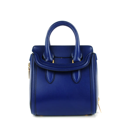 Alexander McQueen Calfskin Mini Heroine Royal Blue 1 of 8