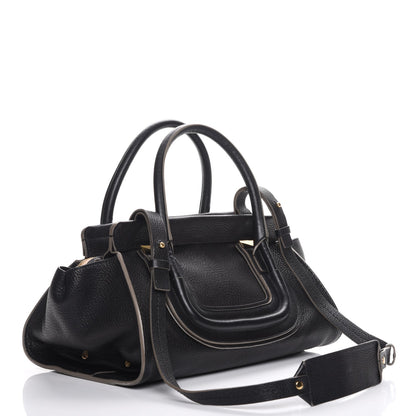 Chloe Calfskin Medium Everston Satchel Black 4 of 8