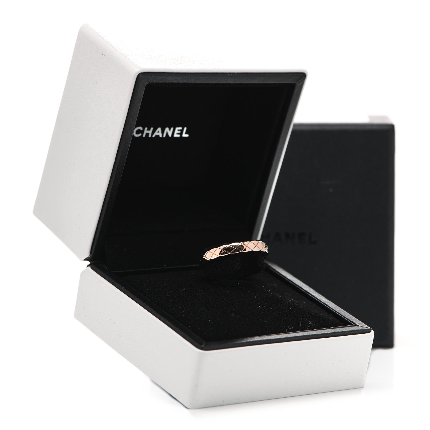 Chanel 18K Beige Gold Mini Coco Crush Ring 55 7 6 of 6