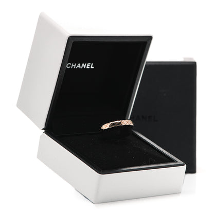 Chanel 18K Beige Gold Mini Coco Crush Ring 55 7 6 of 6