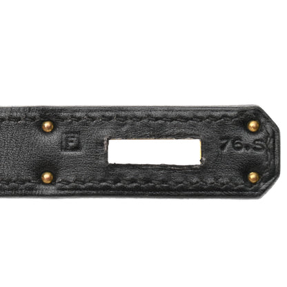Hermes Box Kelly Retourne 32 Black 7 of 19