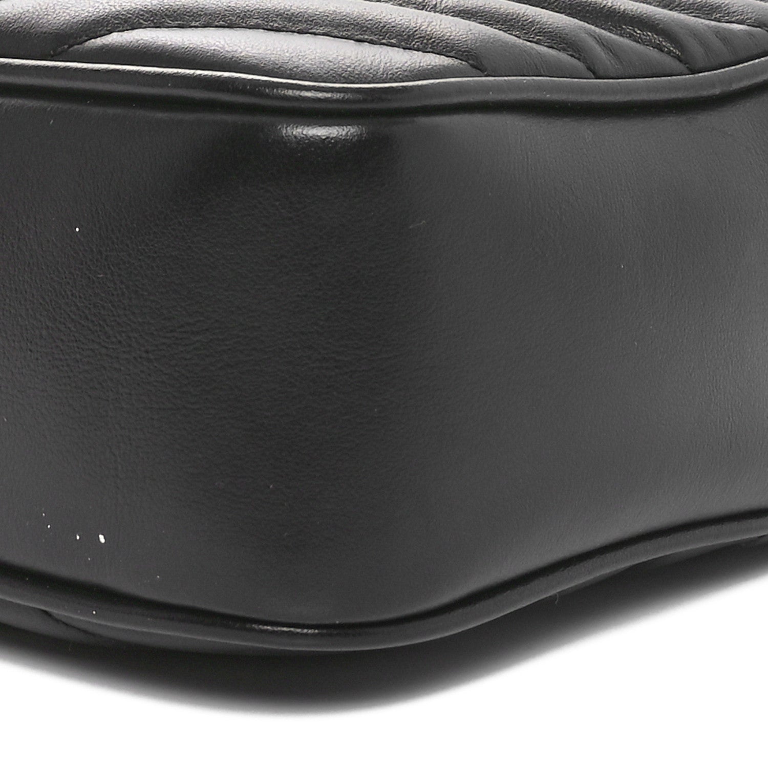 Saint Laurent Calfskin Matelasse Monogram Monochrome Lou Camera Bag Black 10 of 10