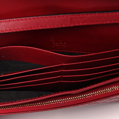 Gucci Microguccissima Crossbody Wallet Red 6 of 13