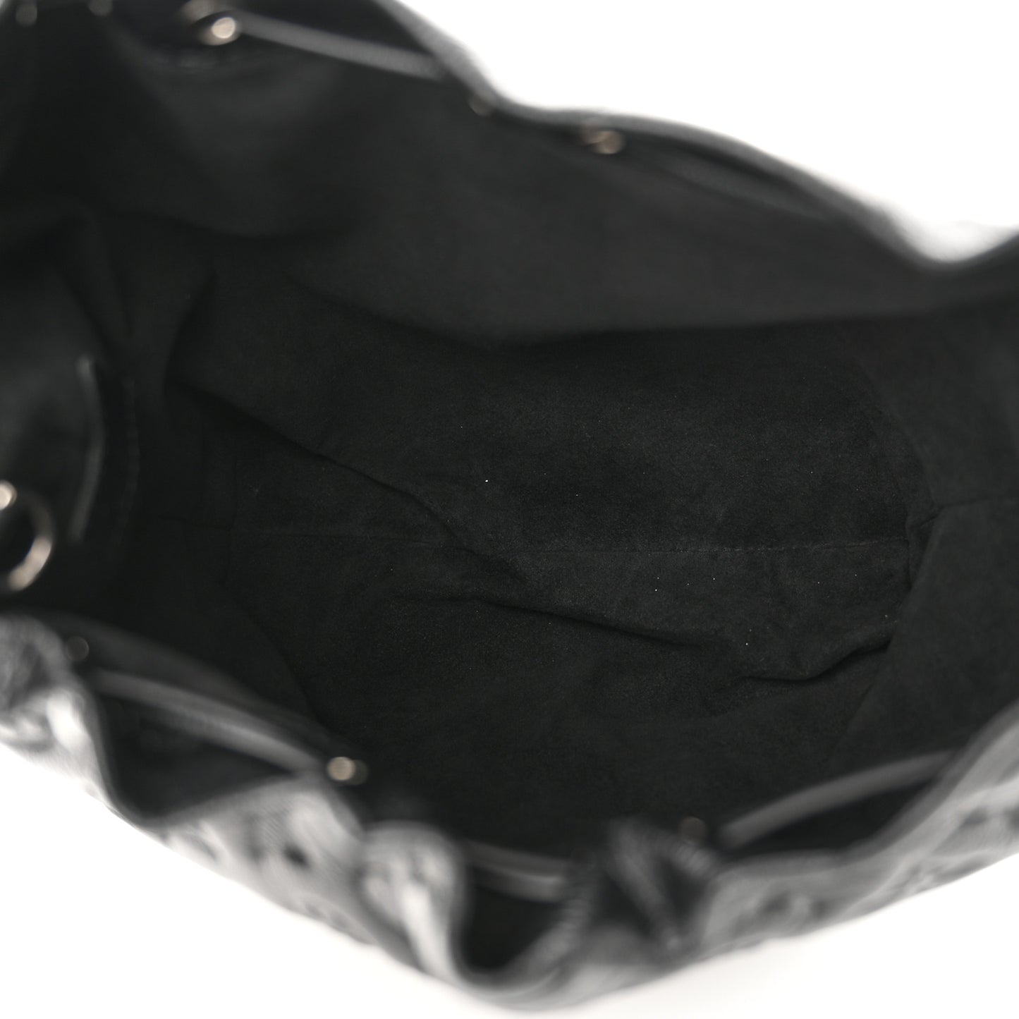Lambskin Monogram Shadow Coussin Noe Trunk PM Black
