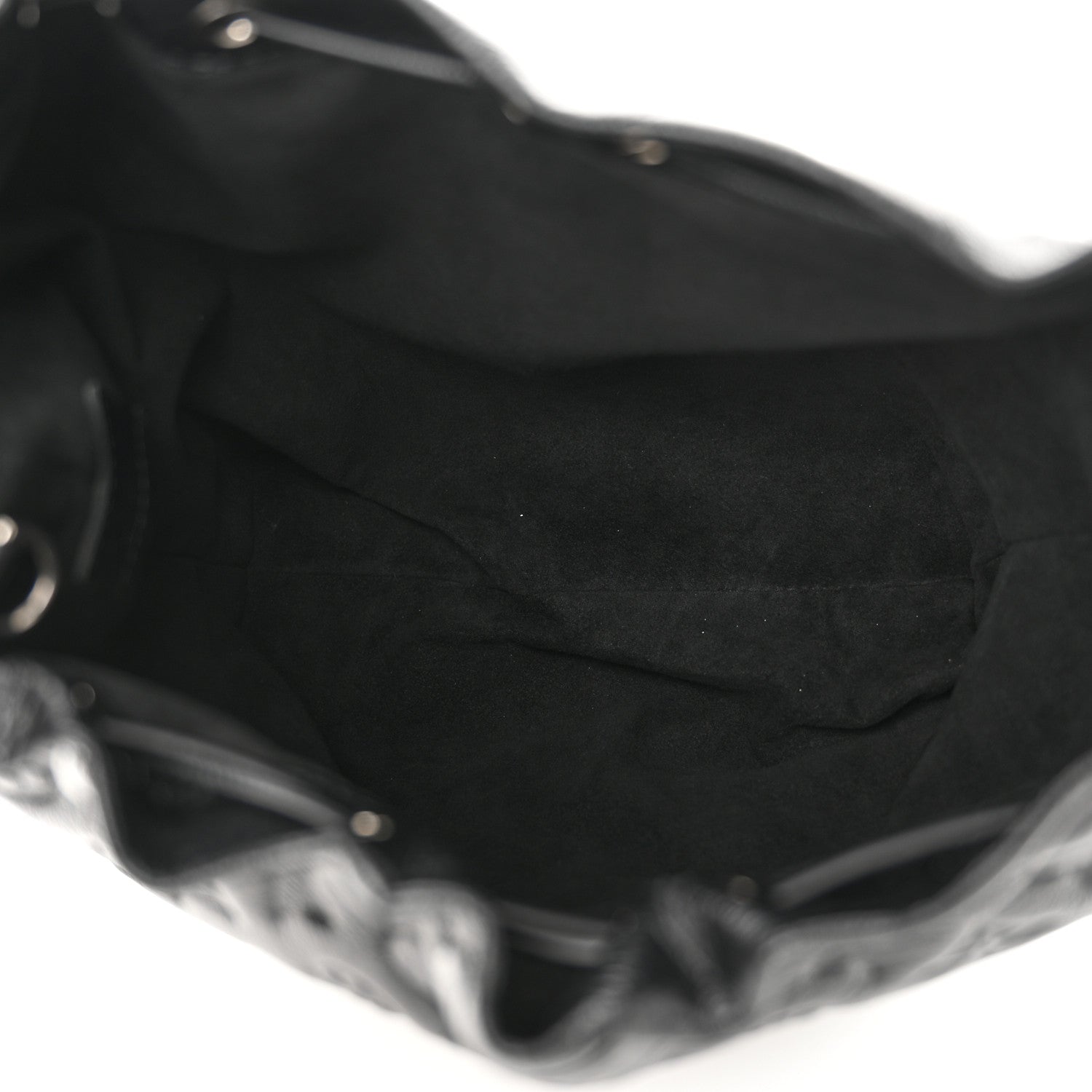 Louis Vuitton Lambskin Monogram Shadow Coussin Noe Trunk PM Black 5 of 10