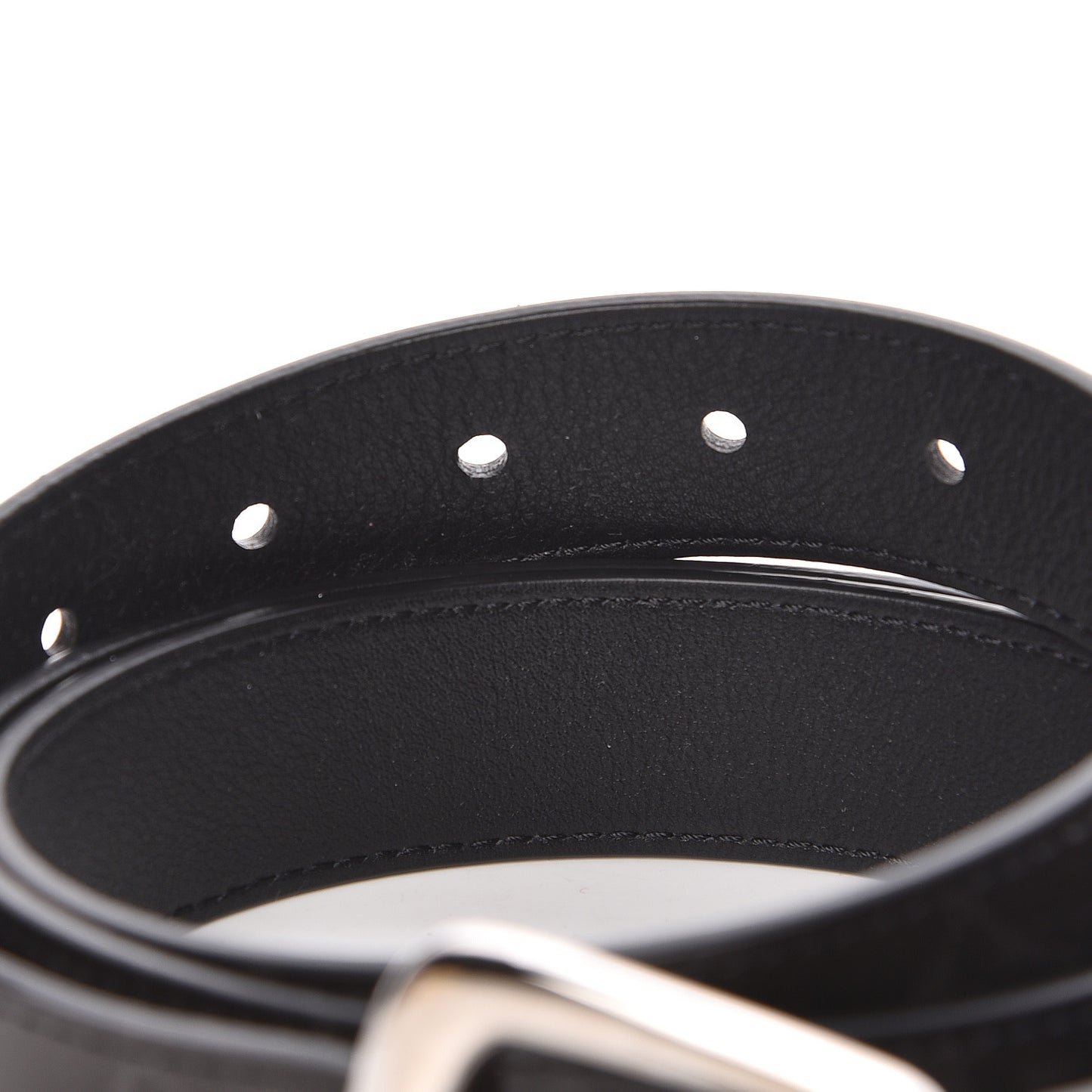 Glaze Calfskin Monogram Eclipse Ouest 30mm Belt 100 40