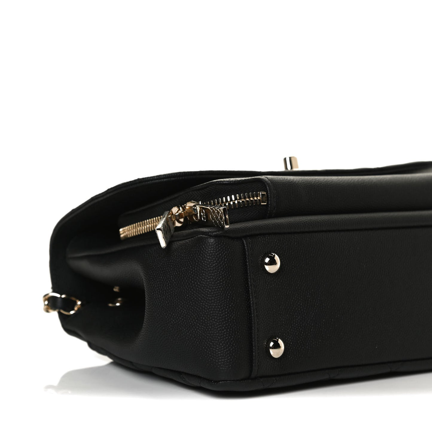 Caviar Quilted Medium Business Affinity Flap Black