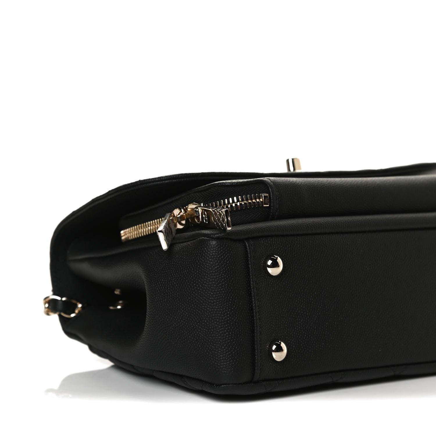 Chanel Caviar Quilted Medium Business Affinity Flap Black 9 of 10