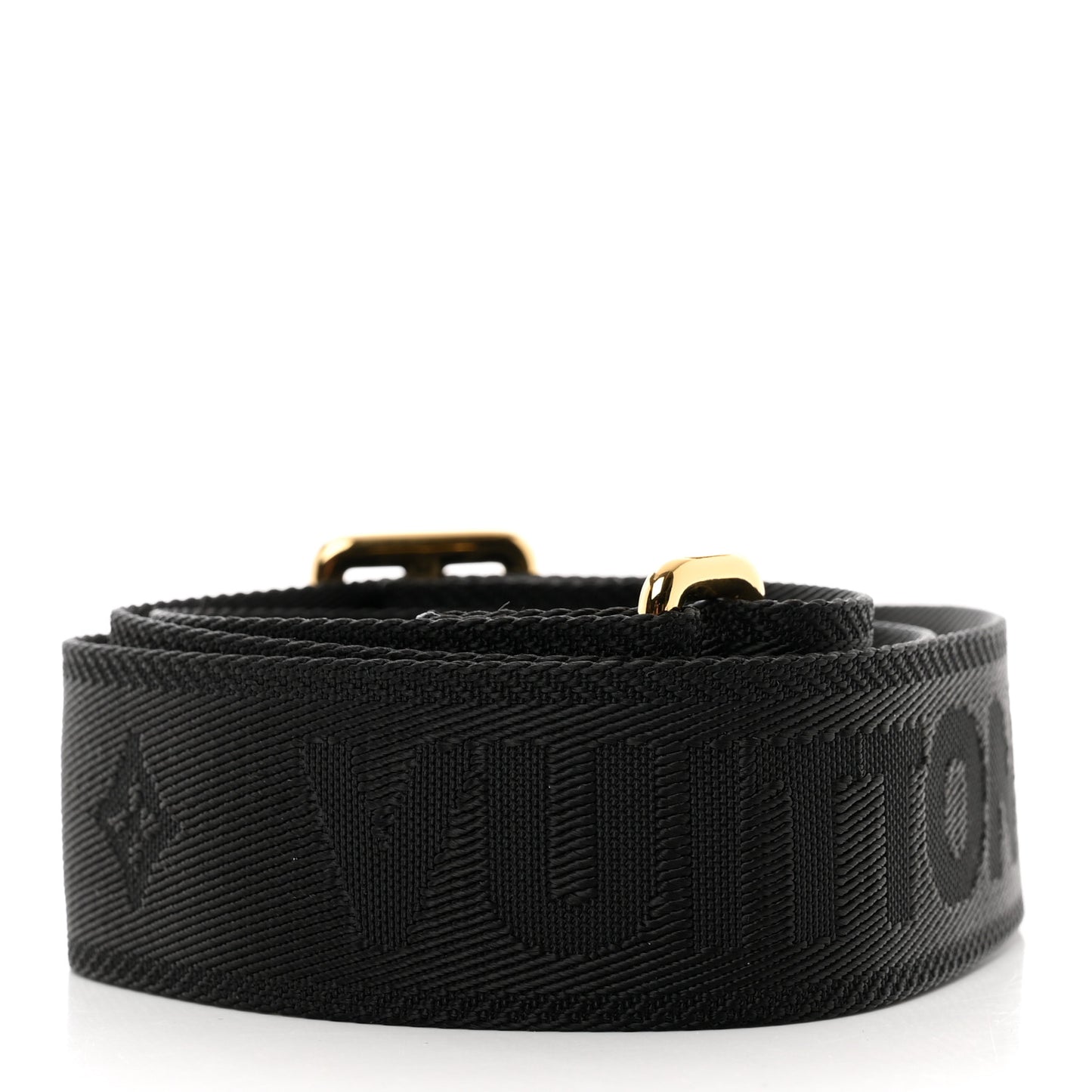 Nylon Petite Malle Souple Shoulder Strap Black