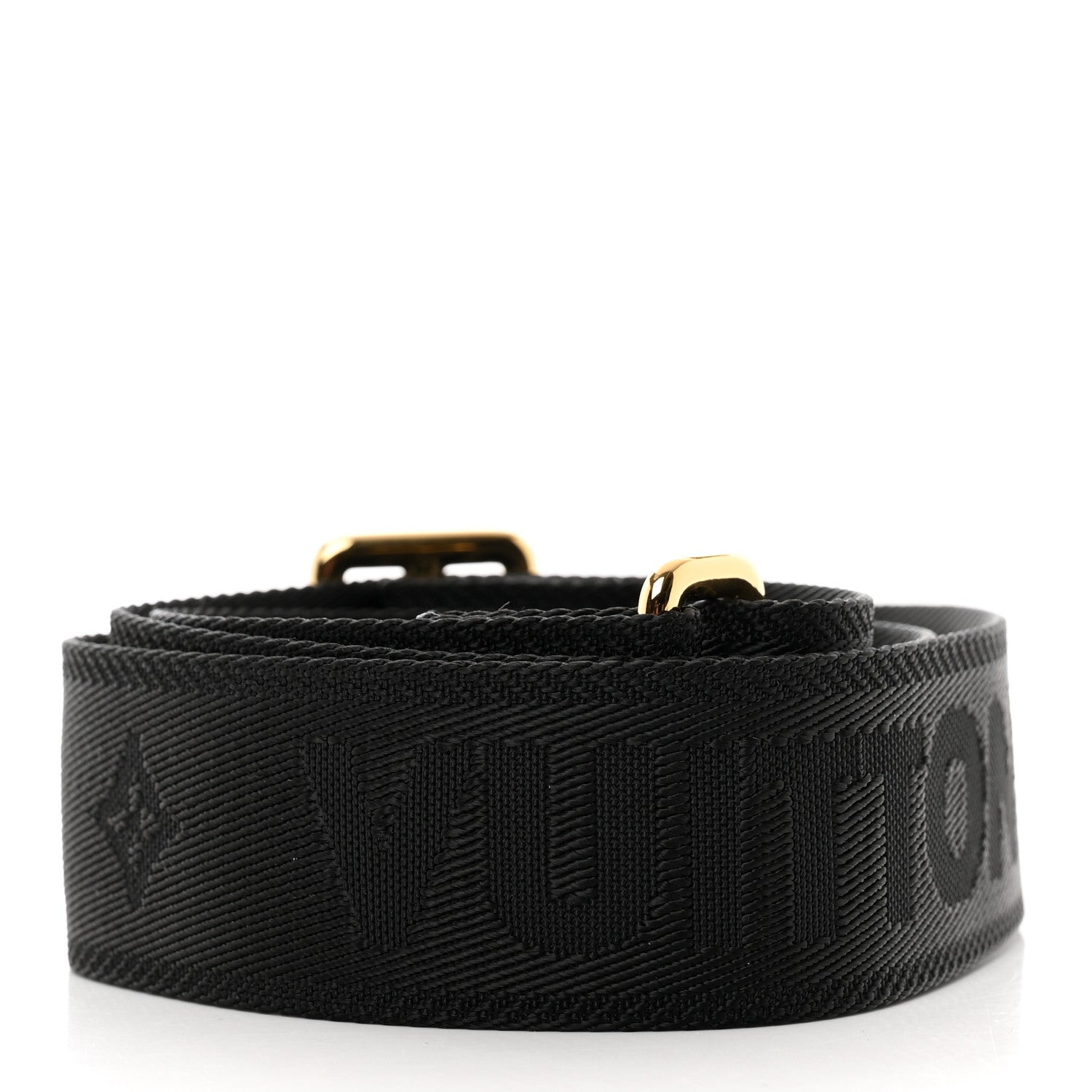 Louis Vuitton Nylon Petite Malle Souple Shoulder Strap Black 2 of 4