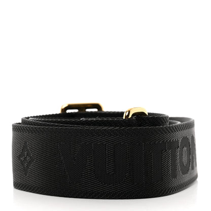 Louis Vuitton Nylon Petite Malle Souple Shoulder Strap Black 2 of 4