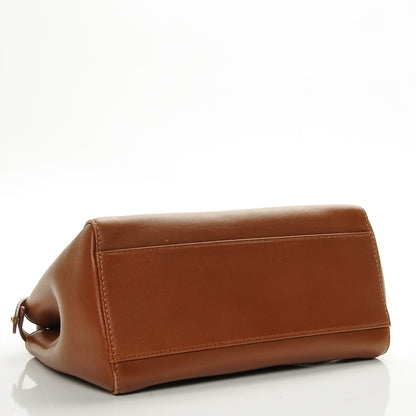 Fendi Nappa Mini Peekaboo Iconic Satchel Corteccia 4 of 6