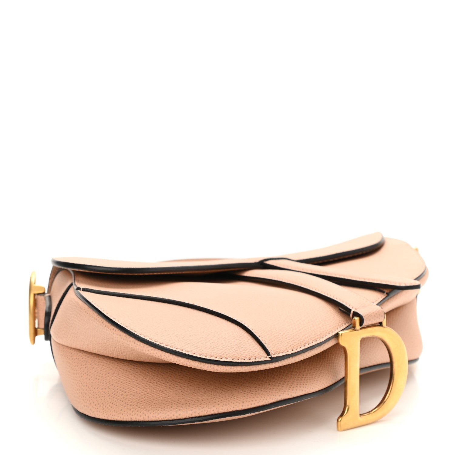 Christian Dior Grained Calfskin Saddle Bag Fard 4 of 8
