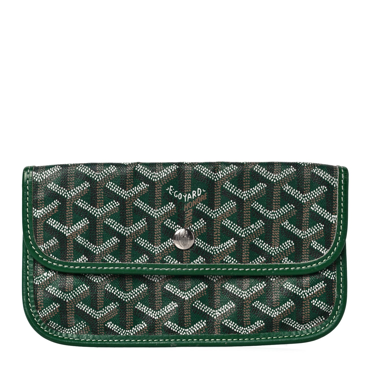 Goyardine Pouch Green