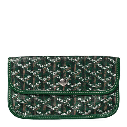 Goyard Goyardine Pouch Green 1 of 8