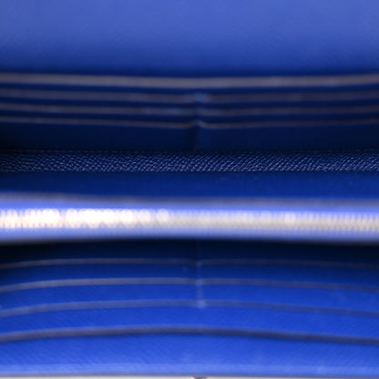 Hermes Epsom Kelly Longue Wallet Bleu Electrique 5 of 8