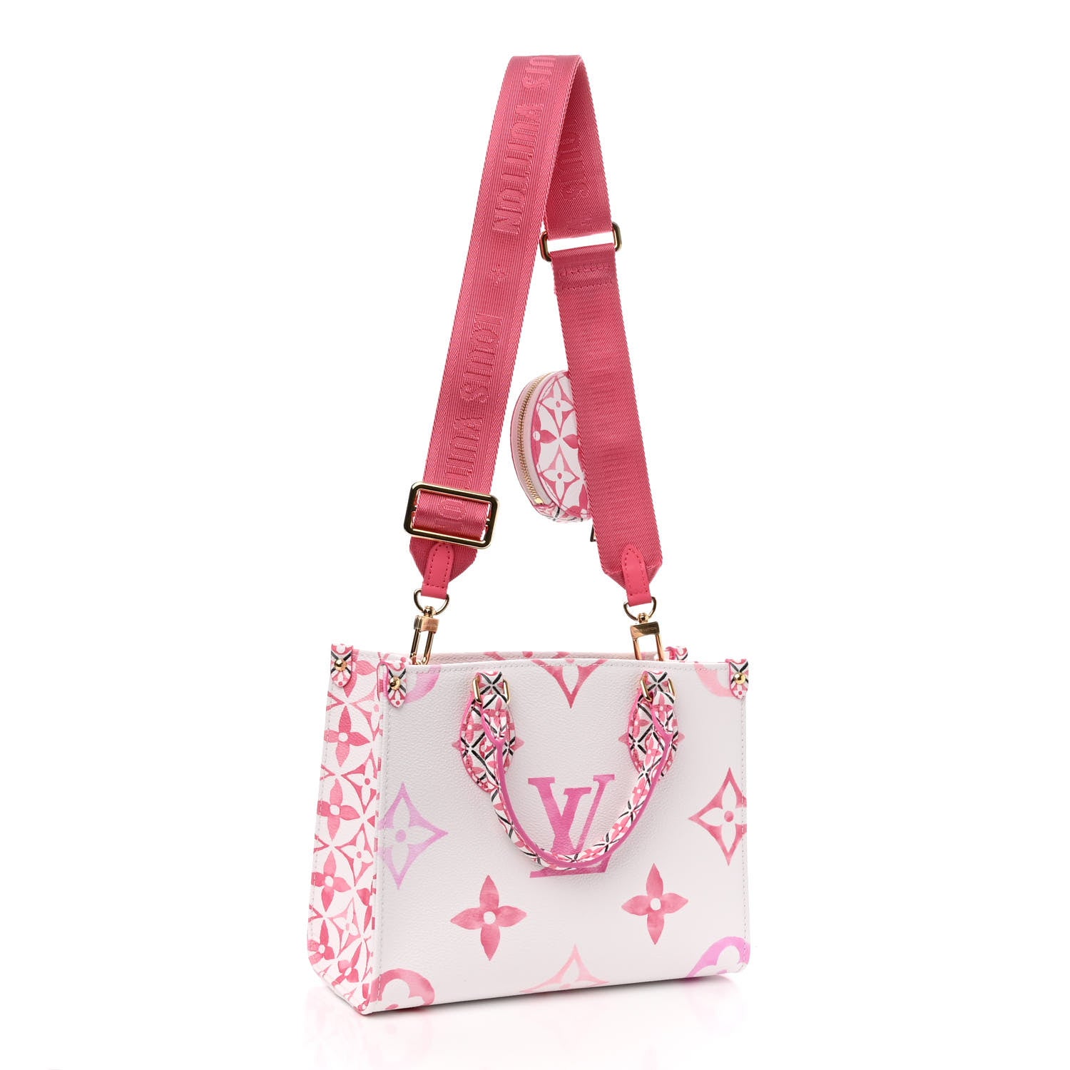 Louis Vuitton Monogram Giant By The Pool 2.0 Onthego PM Pink 3 of 9