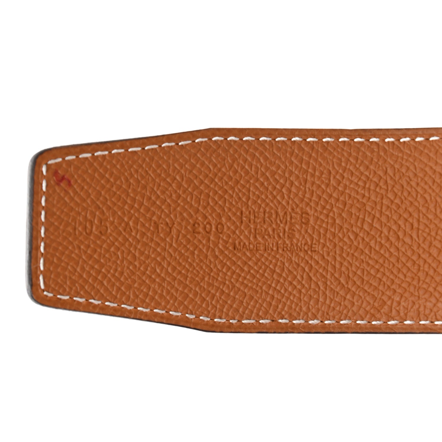 Hermes Epsom Swift 42mm Constance 2 Belt 105 Gold Black 3 of 5