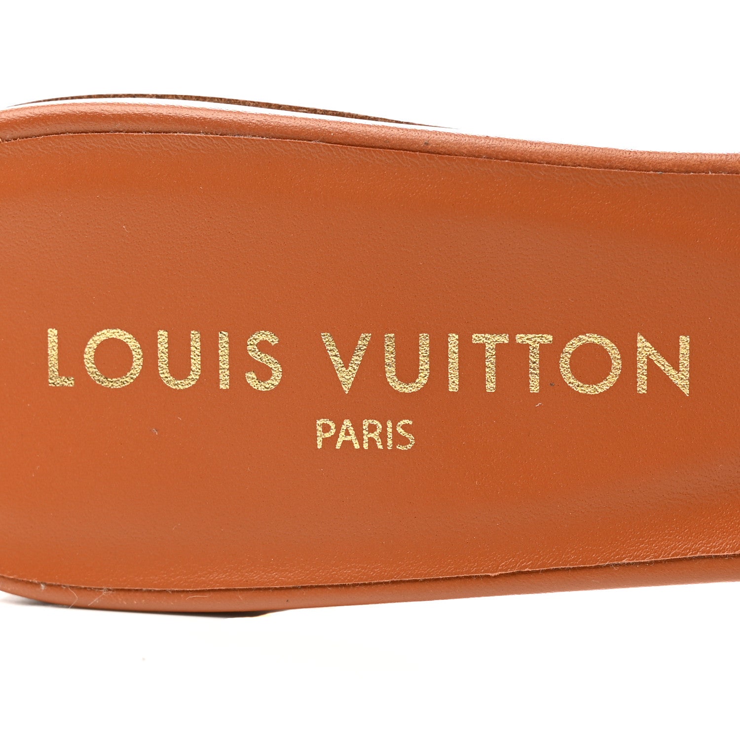 Louis Vuitton Calfskin LV Isola Mules 40 Cognac 7 of 13