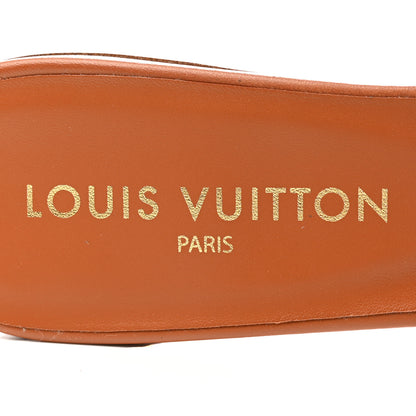 Louis Vuitton Calfskin LV Isola Mules 40 Cognac 7 of 13