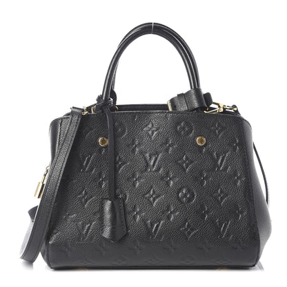 Louis Vuitton Empreinte Montaigne BB Black 1 of 7