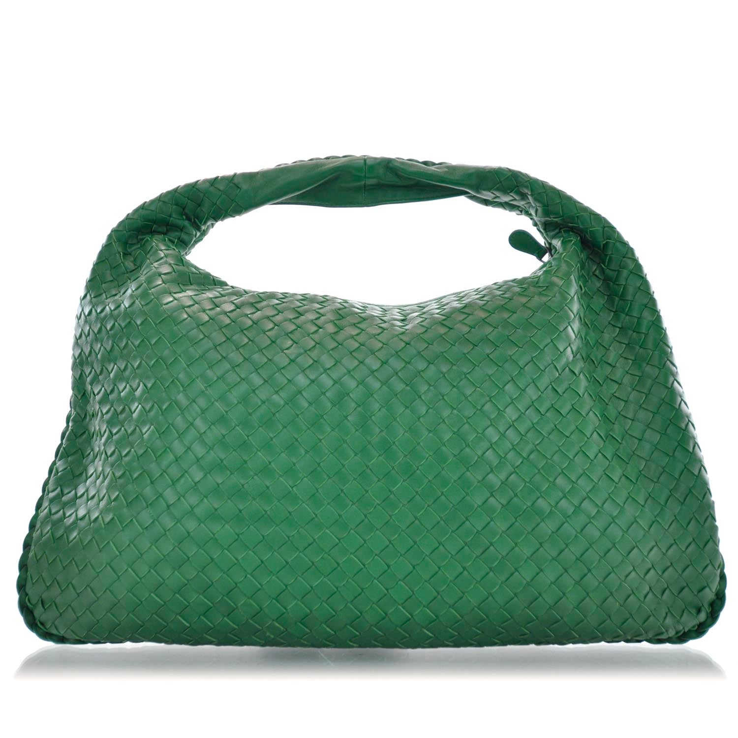 Bottega Veneta Nappa Intrecciato Large Veneta Irish Green 1 of 10