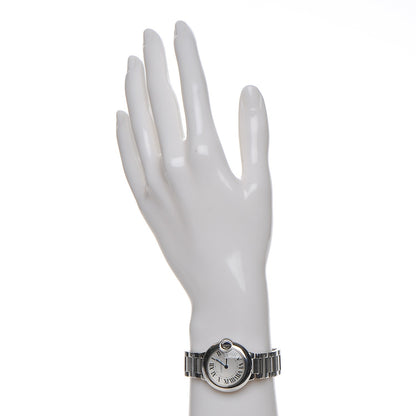 Cartier Stainless Steel 28mm Ballon Bleu De Quartz Watch 2 of 8
