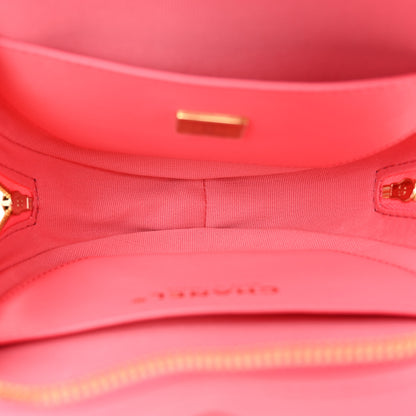 Chanel Lambskin Quilted CC In Love Heart Bag Pink 5 of 11