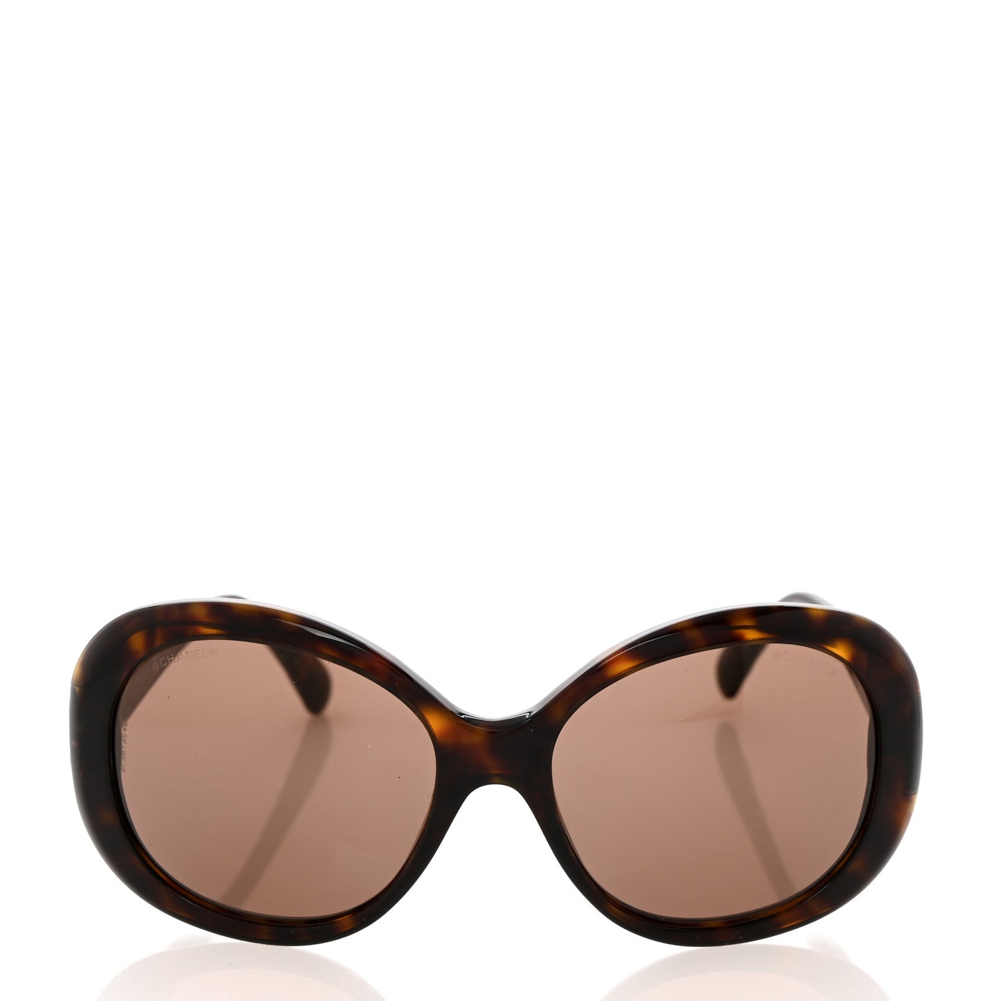 Quilted CC Sunglasses 5188 Tortoise